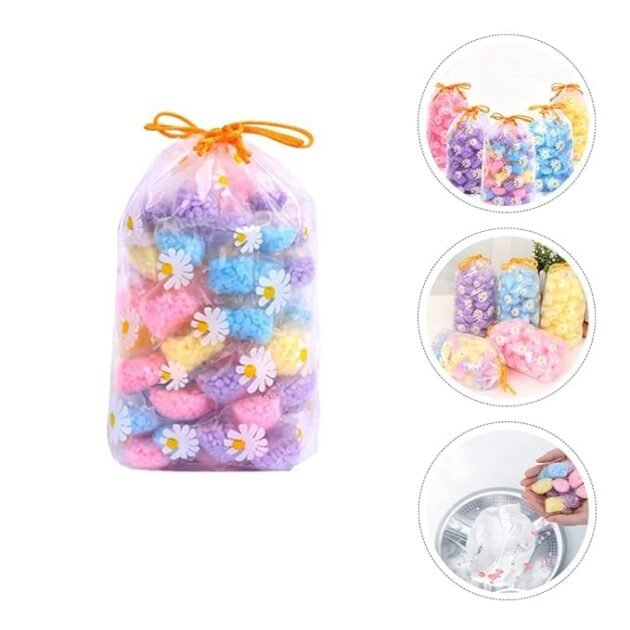Perles Parfumées pour le Linge – 50 Capsules de Parfum pour une Fraîcheur Longue Durée