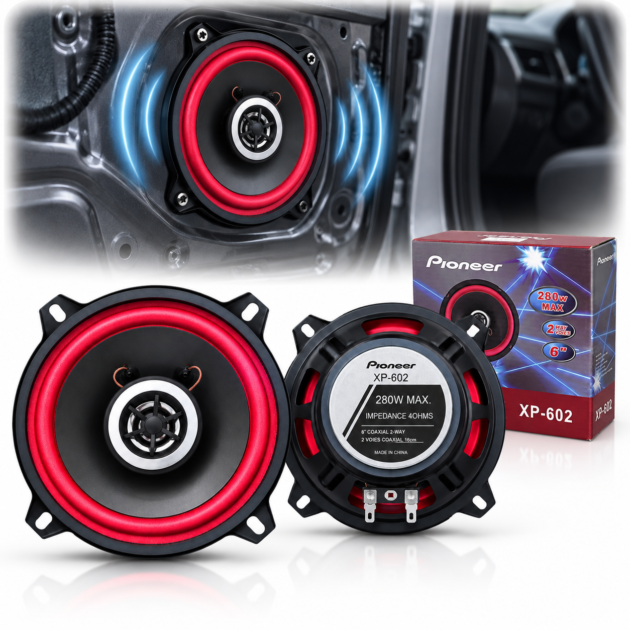 Haut-parleurs Voiture Pioneer XP-602 6" 280W Coaxial