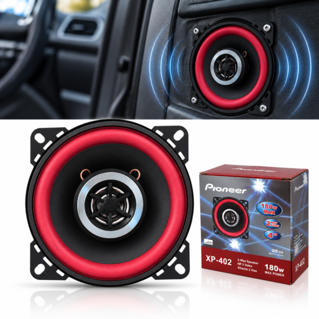 Haut-parleurs Voiture Pioneer XP-402 4" 180W 2 Voies