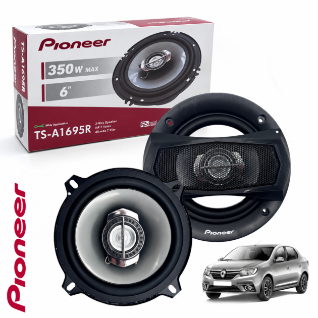 Haut-parleurs Voiture Coaxiaux Pioneer 350W - Son Clair et Puissant