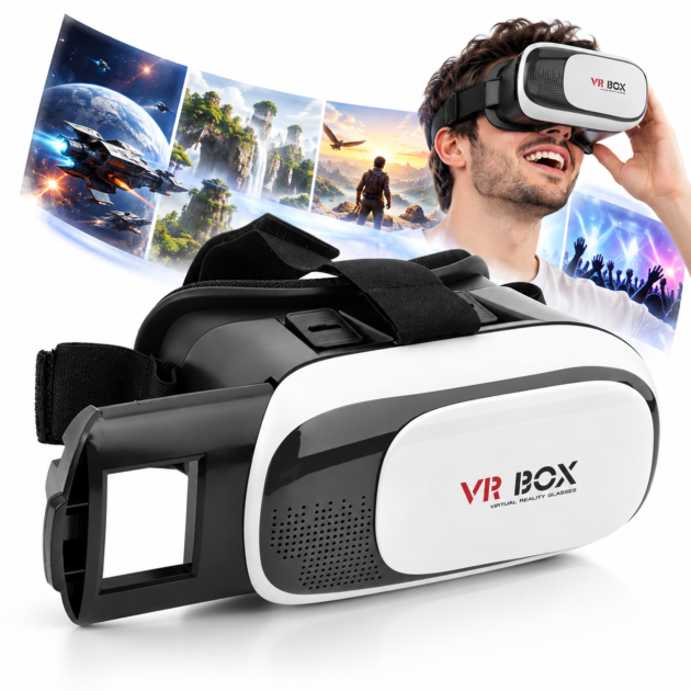 Lunettes VR BOX pour Smartphone - Expérience 3D