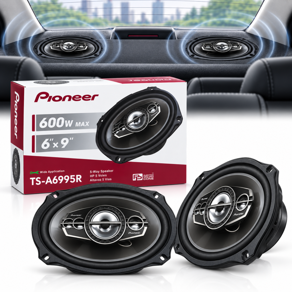 Haut-parleurs voiture Pioneer TS-A6995R 6x9" 600W