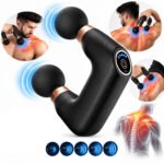 Pistolet de Massage Double Tête Électrique FL-818 - Relaxation Musculaire
