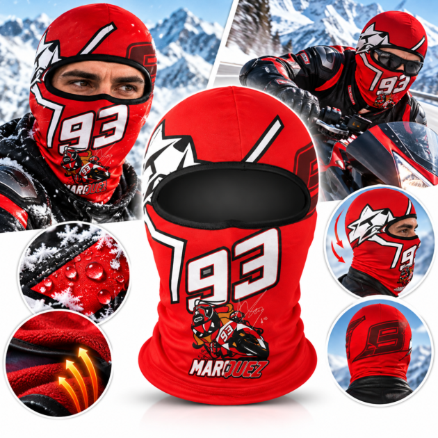 Cagoule Moto Thermique Balaclava - Protection Hiver Complète
