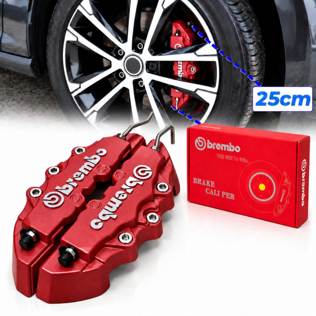 Caches Étriers Dorés Fonte 25cm (Lot de 2) - Look Sportif