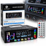Autoradio Bluetooth RGB — musique sans fil pour voiture