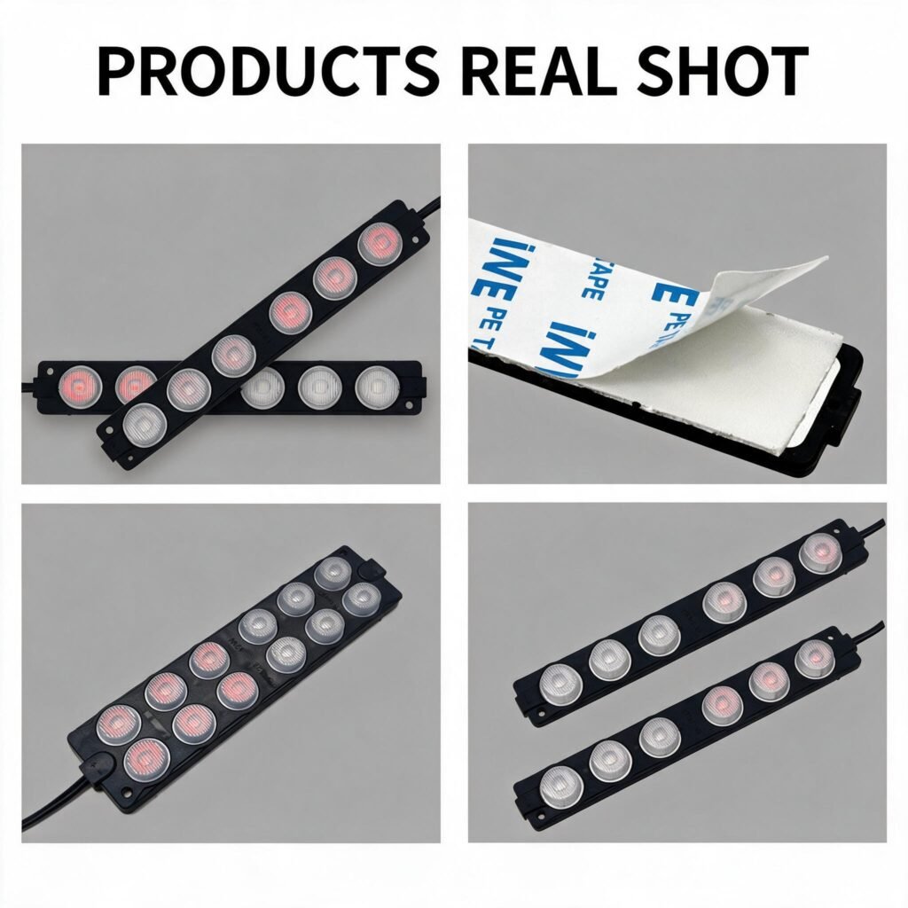 Feux Stroboscopiques LED 12-24V Rouge/Bleu - Sécurité Véhicules