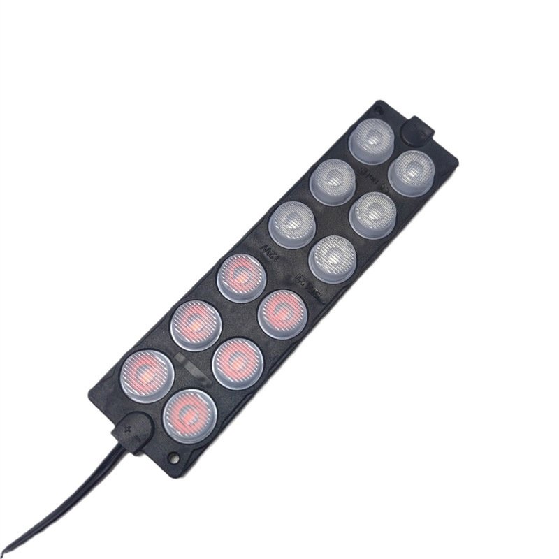 Feux Stroboscopiques LED 12-24V Rouge/Bleu - Sécurité Véhicules