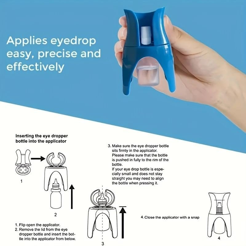 Guide Gouttes Oculaires - Aide à l'application pour seniors