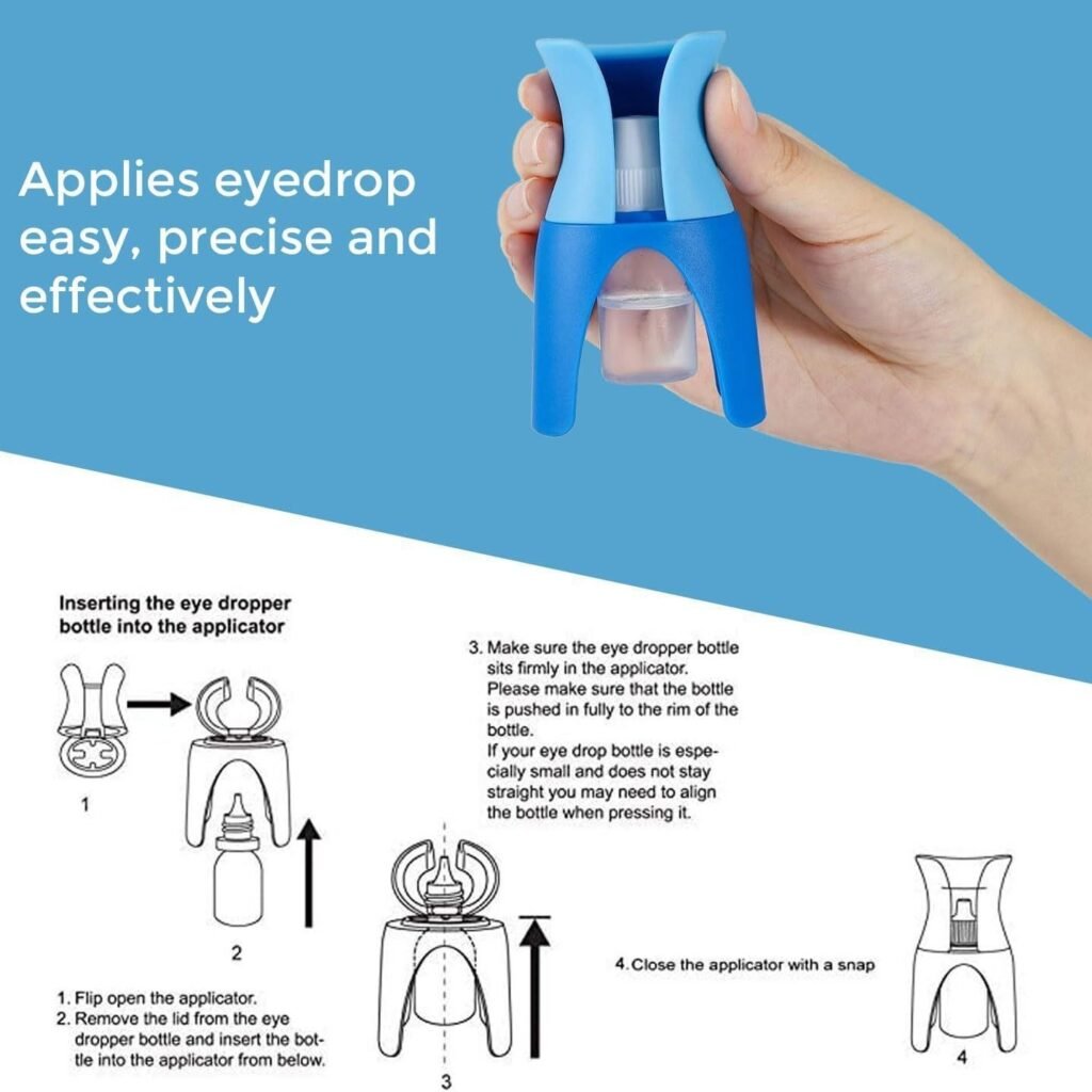 Guide Gouttes Oculaires - Aide à l'application pour seniors