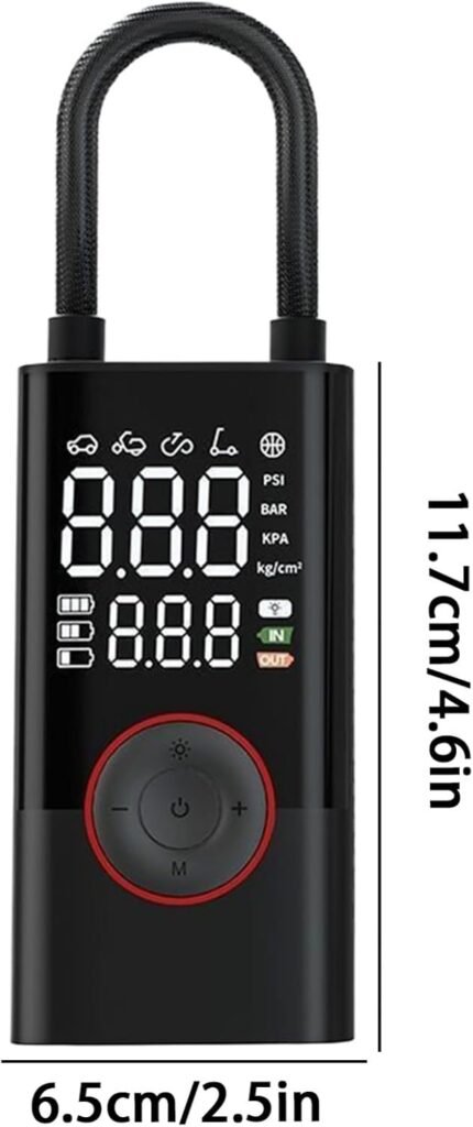 Gonfleur Pneu Portable 150 PSI Sans Fil - Compresseur Air Voiture