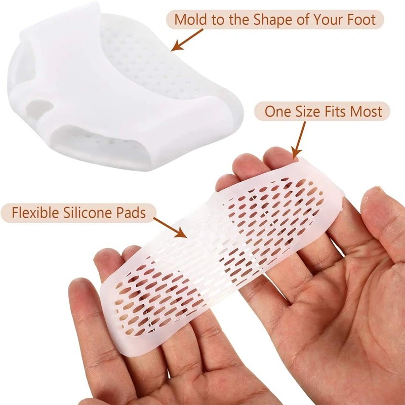 Coussinet Avant-Pied Silicone Tiptoe - Confort & Protection