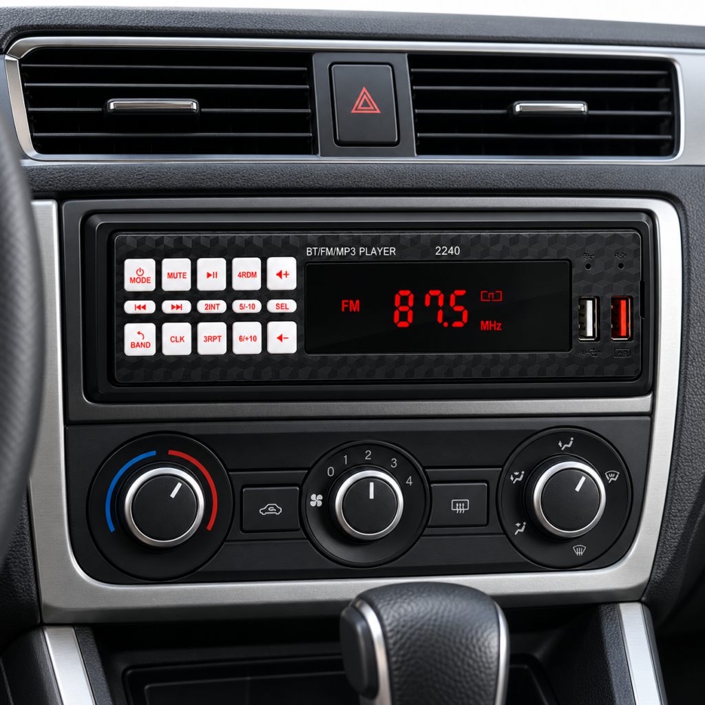 Autoradio MP3 Bluetooth 2240 - Son puissant 60Wx4