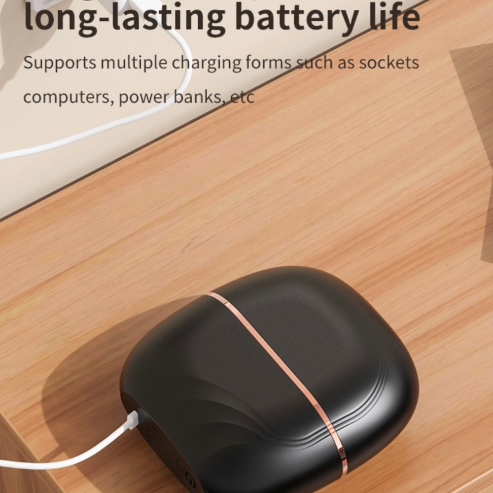 Brosse Lissante Sans Fil USB Rechargeable Anti-frisottis