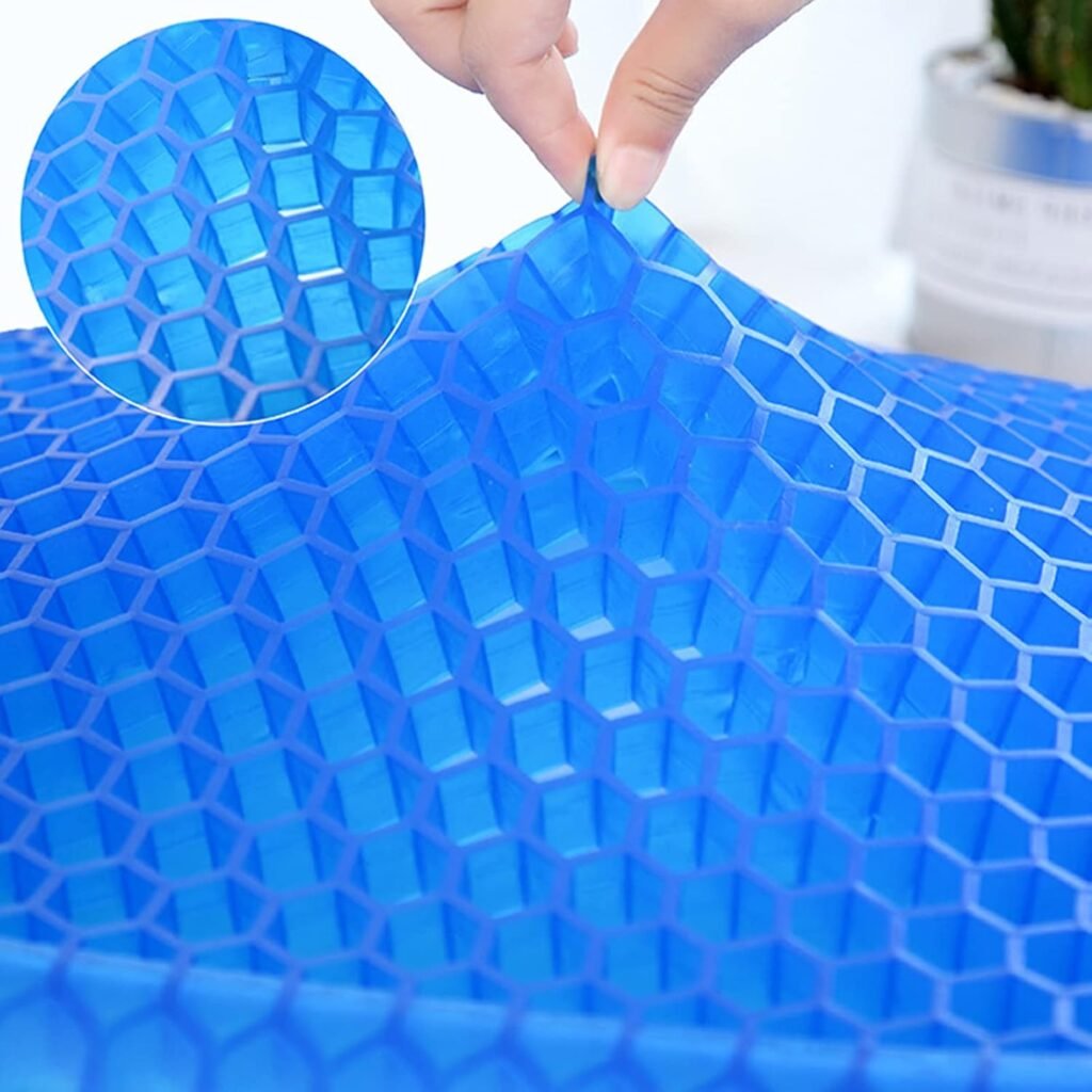 Coussin orthopédique Gel Egg Sitter - Confort et soutien lombaire