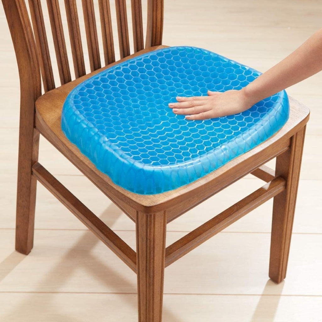 Coussin orthopédique Gel Egg Sitter - Confort et soutien lombaire