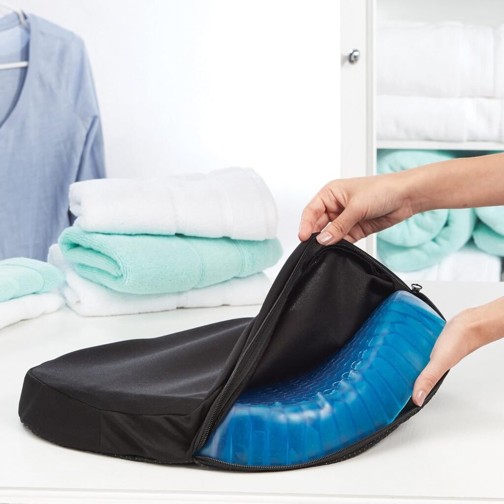 Coussin orthopédique Gel Egg Sitter - Confort et soutien lombaire