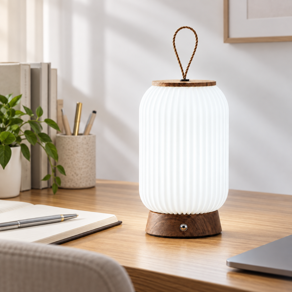 Lanterne LED Portable Sans Fil à Intensité Réglable - Décoration & Ambiance