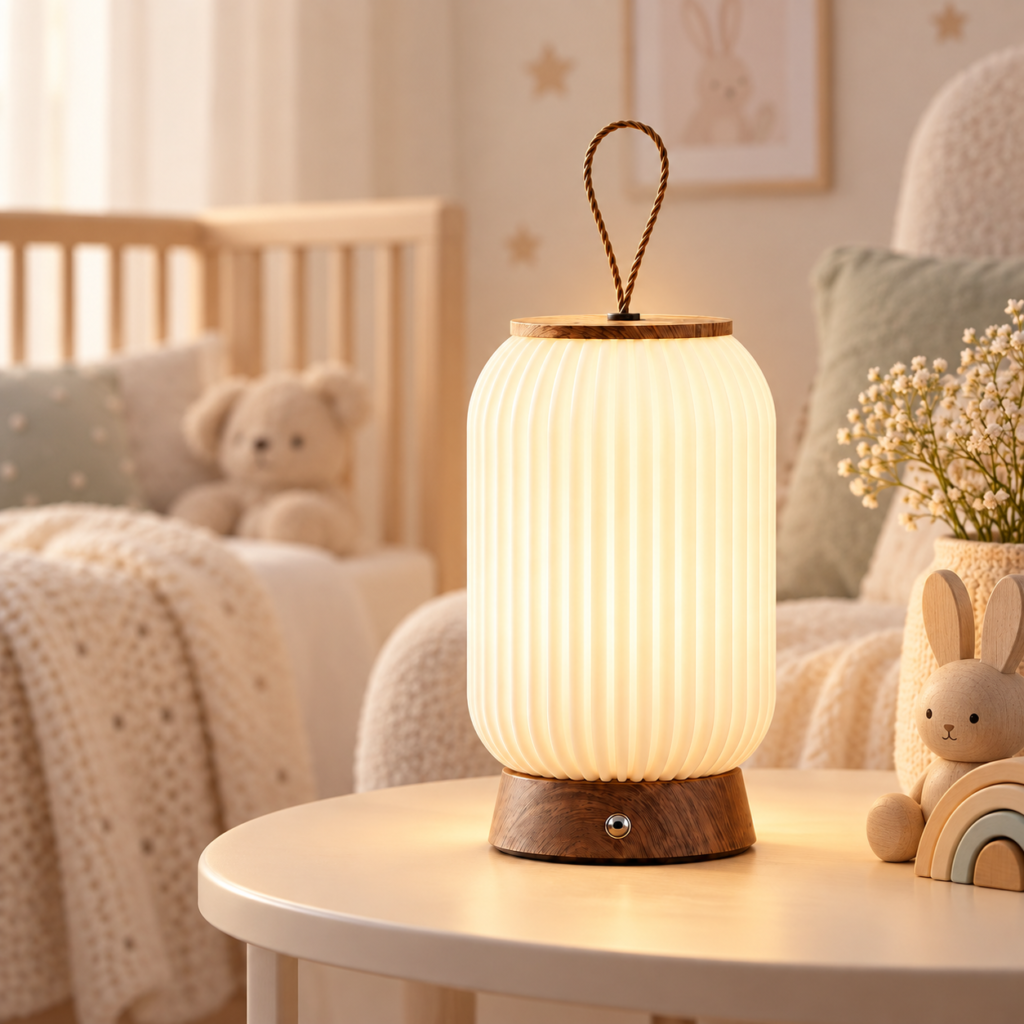 Lanterne LED Portable Sans Fil à Intensité Réglable - Décoration & Ambiance