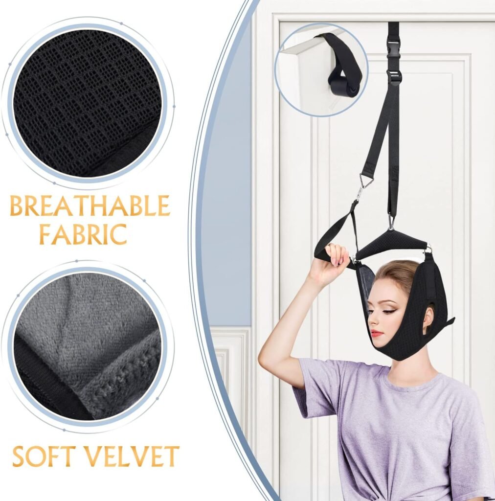Traction Cervicale Porte - Soulagement Douleur Nuque