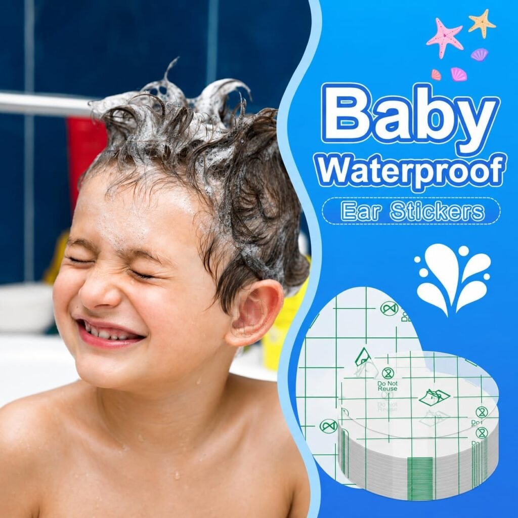 Protections Oreilles Bébé Imperméables 30 Pcs - Confort et Sécurité
