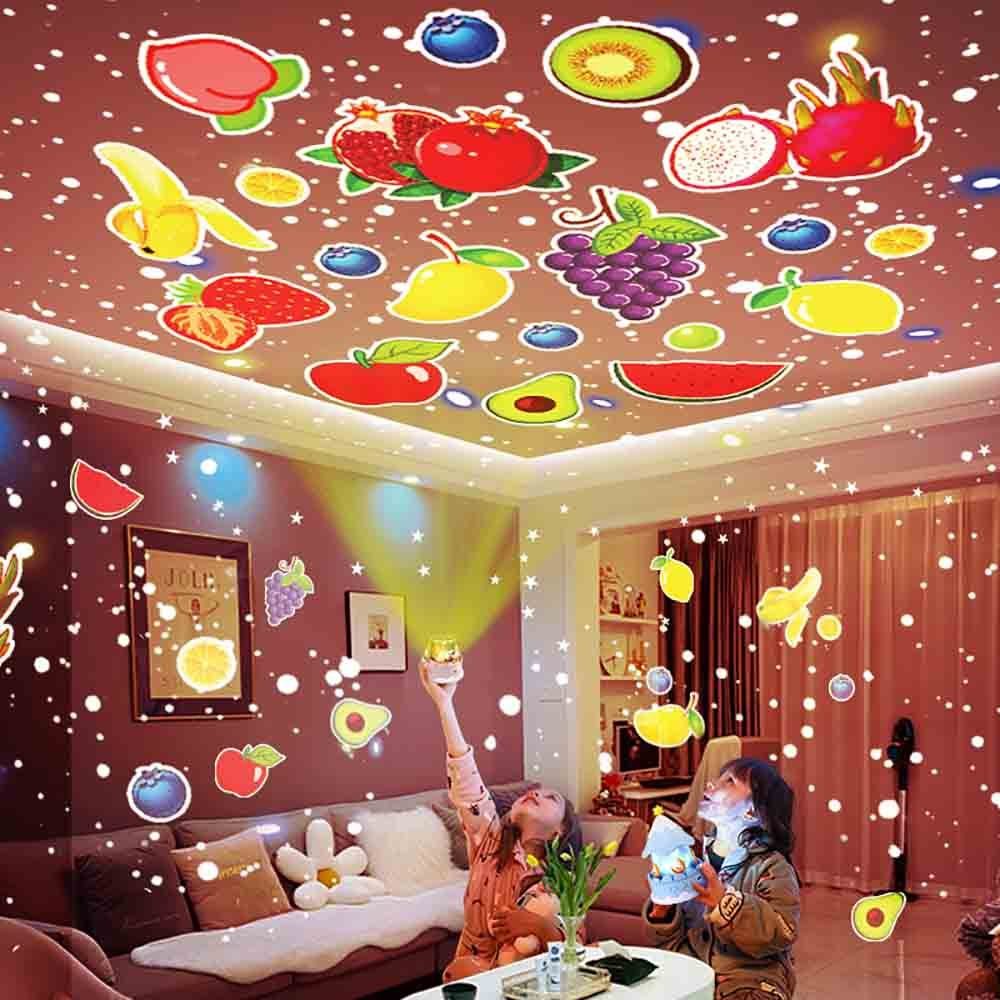 Projecteur étoiles LED 360° pour enfants — Décoration magique de chambre