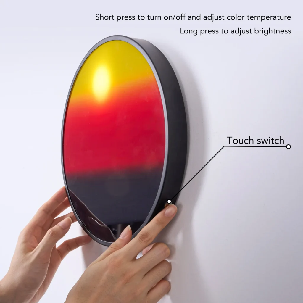 Applique LED Coucher de Soleil – Éclairage Murale Artistique