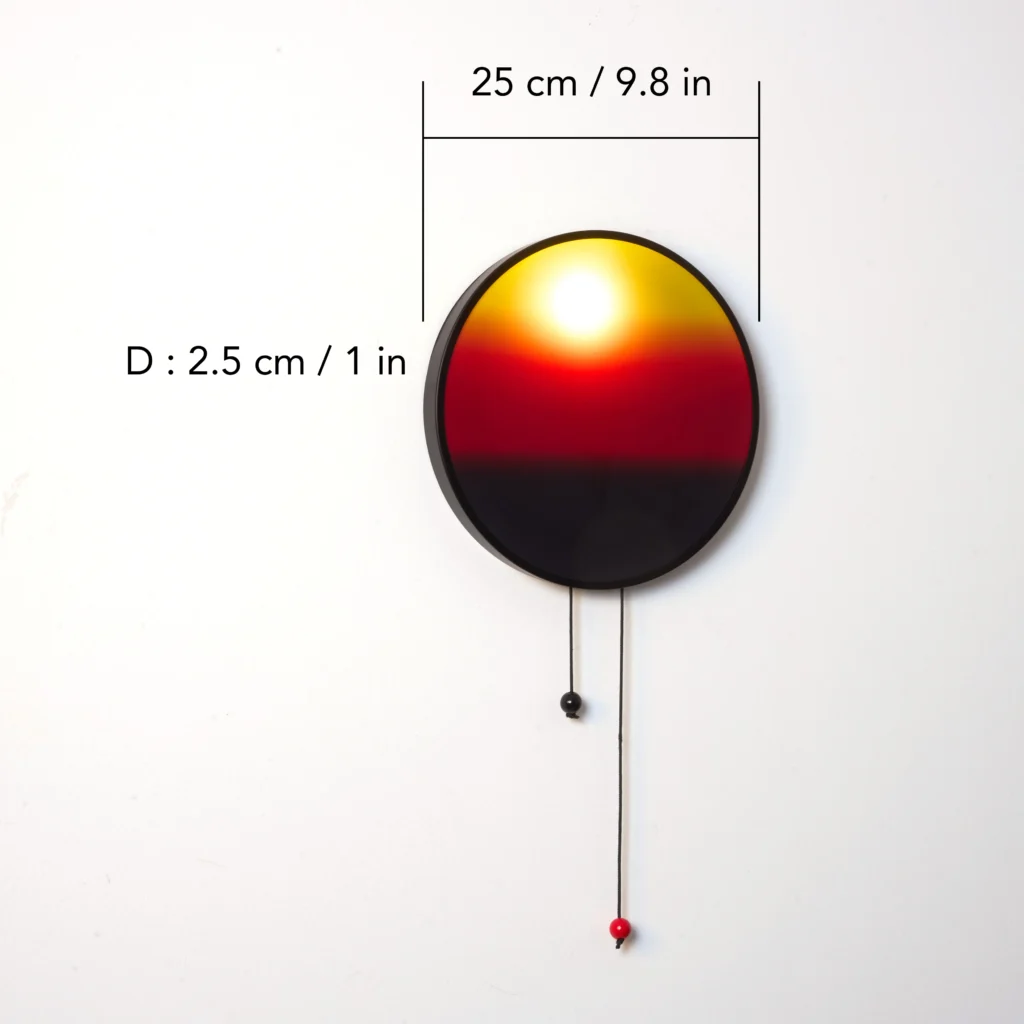 Applique LED Coucher de Soleil – Éclairage Murale Artistique