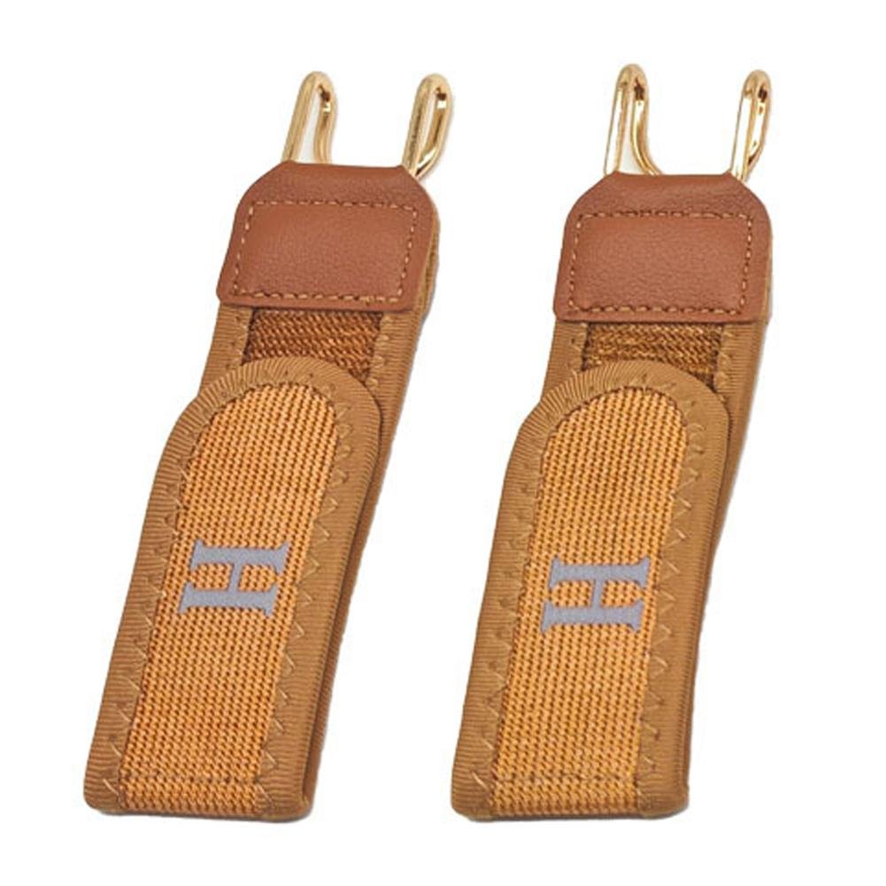 Ceinture sans boucle élastique avec crochets — Lot de 2, confortable et invisible