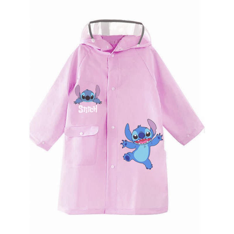 Imperméable Enfant Stitch avec Protection Cartable