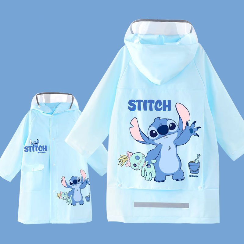 Imperméable Enfant Stitch avec Protection Cartable
