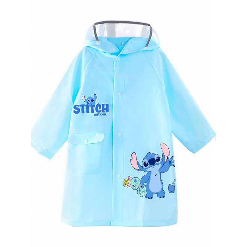 Imperméable Enfant Stitch avec Protection Cartable
