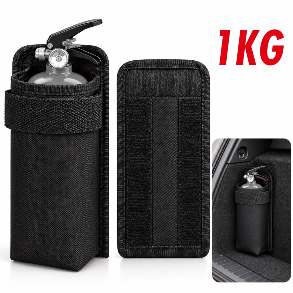 Support d'extincteur 1kg pour voiture - Fixation sécurisée