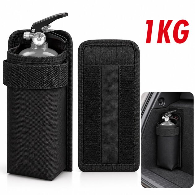 Support d'extincteur 1kg pour voiture - Fixation sécurisée
