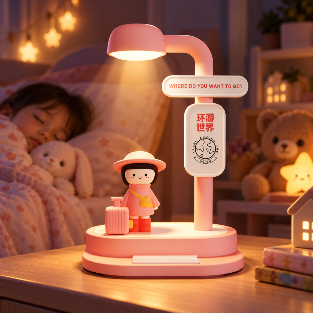 Veilleuse Silicone Rechargeable 3 Niveaux Lumière Douce Algérie