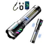 Lampe Torche Tactique LED 1000LM USB-C Rechargeable