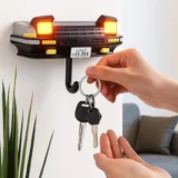 Porte-Clés Mural Voiture Sportive – Accessoire Déco Entrée