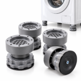 Pads anti-vibrations pour lave-linge (lot de 4)