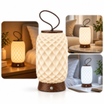 Lanterne LED Portable Sans Fil Style Chinois - Éclairage Dimmable