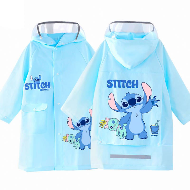 Imperméable Enfant Stitch avec Protection Cartable