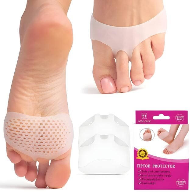 Coussinet Avant-Pied Silicone Tiptoe - Confort & Protection
