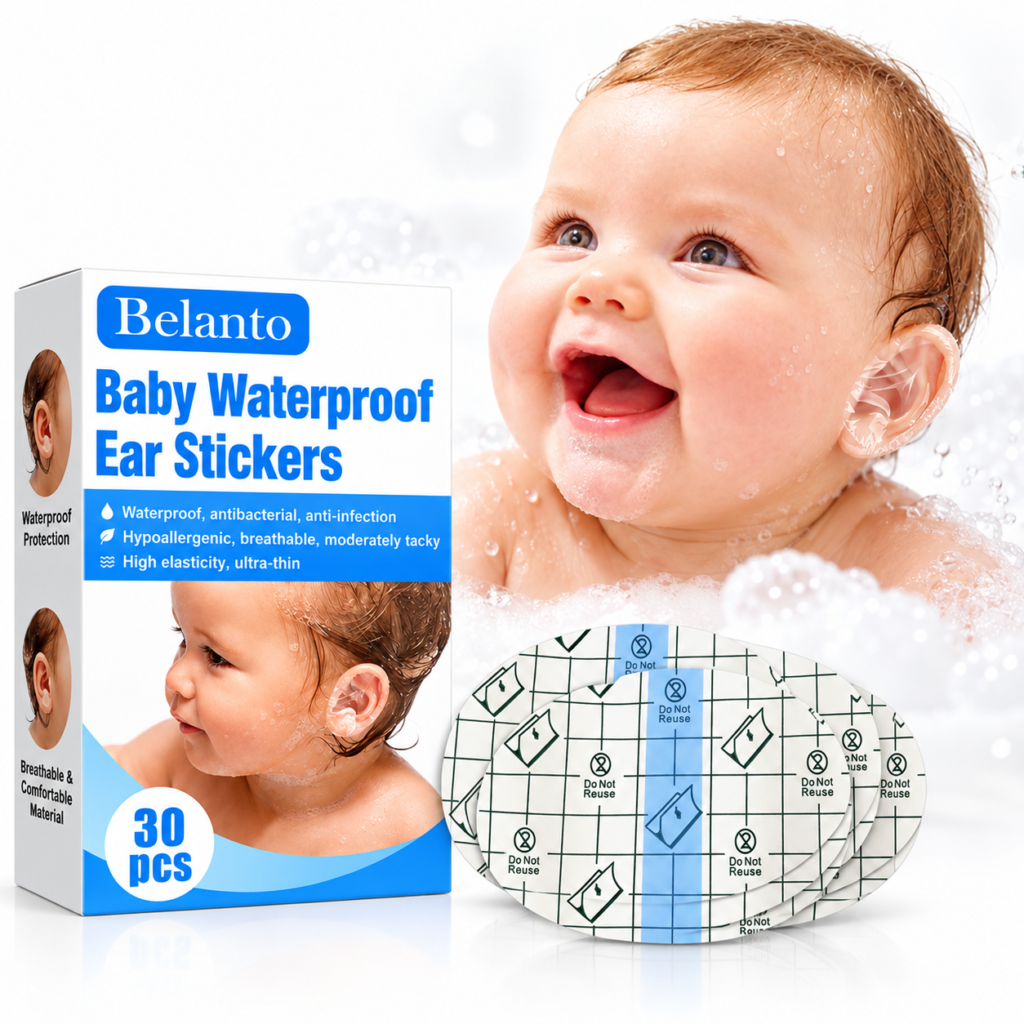 Protections Oreilles Bébé Imperméables 30 Pcs - Confort et Sécurité