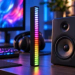 Barre LED RGB Réactive Musique 32 LED - Ambiance Lumineuse Algérie
